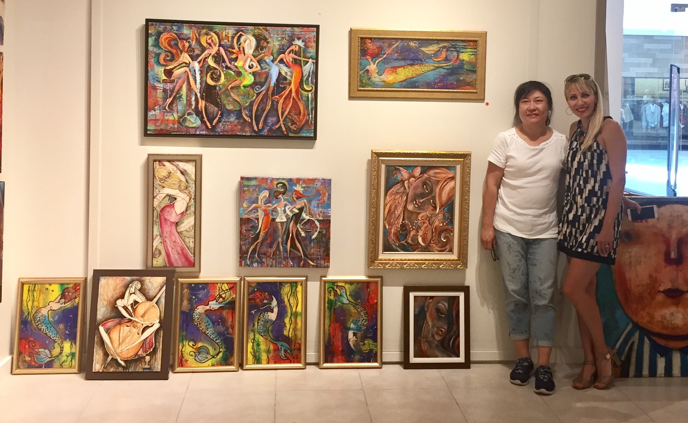 With new art collector from China