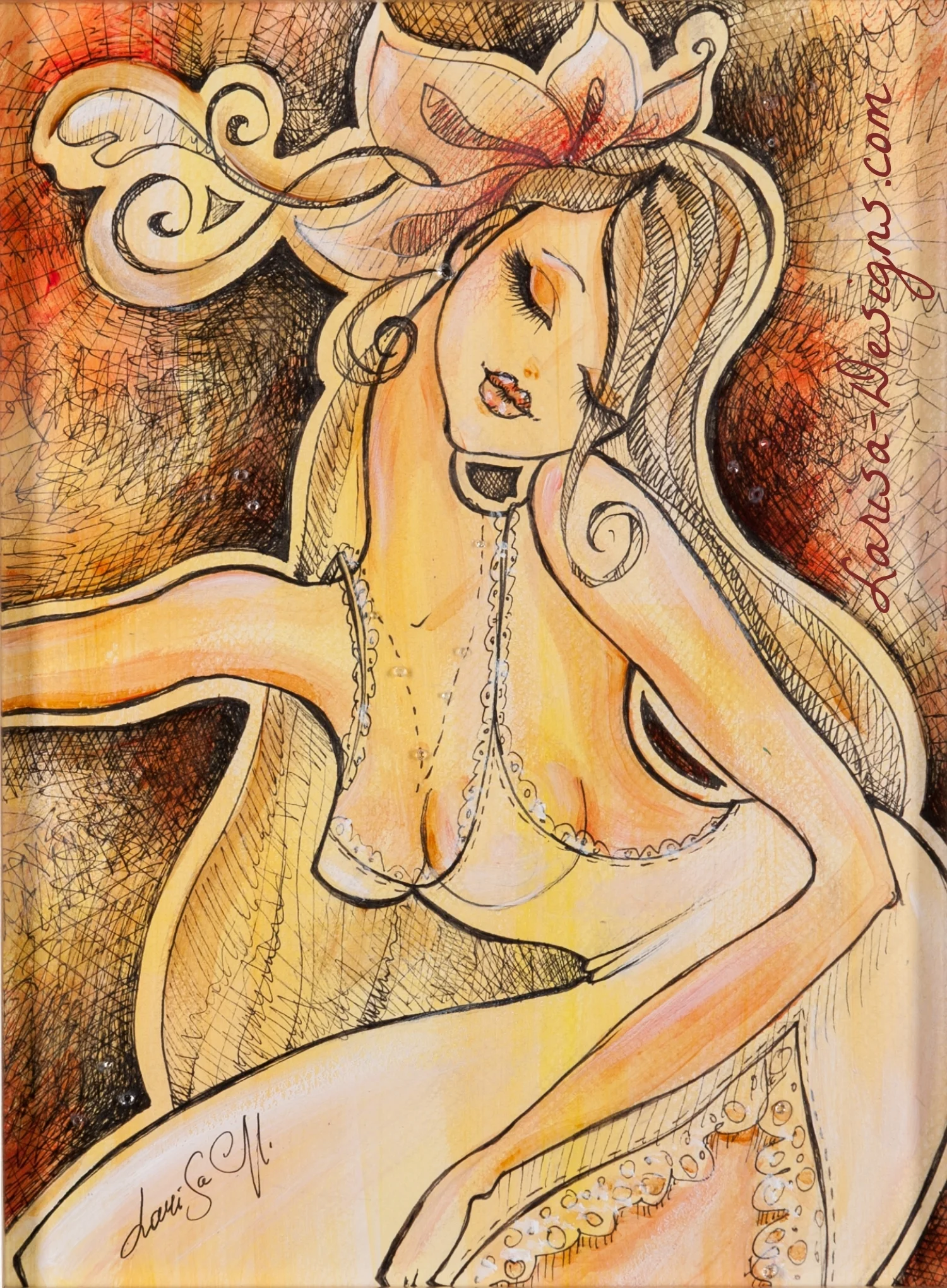 Bedtime Stories 12X9~SOLD
