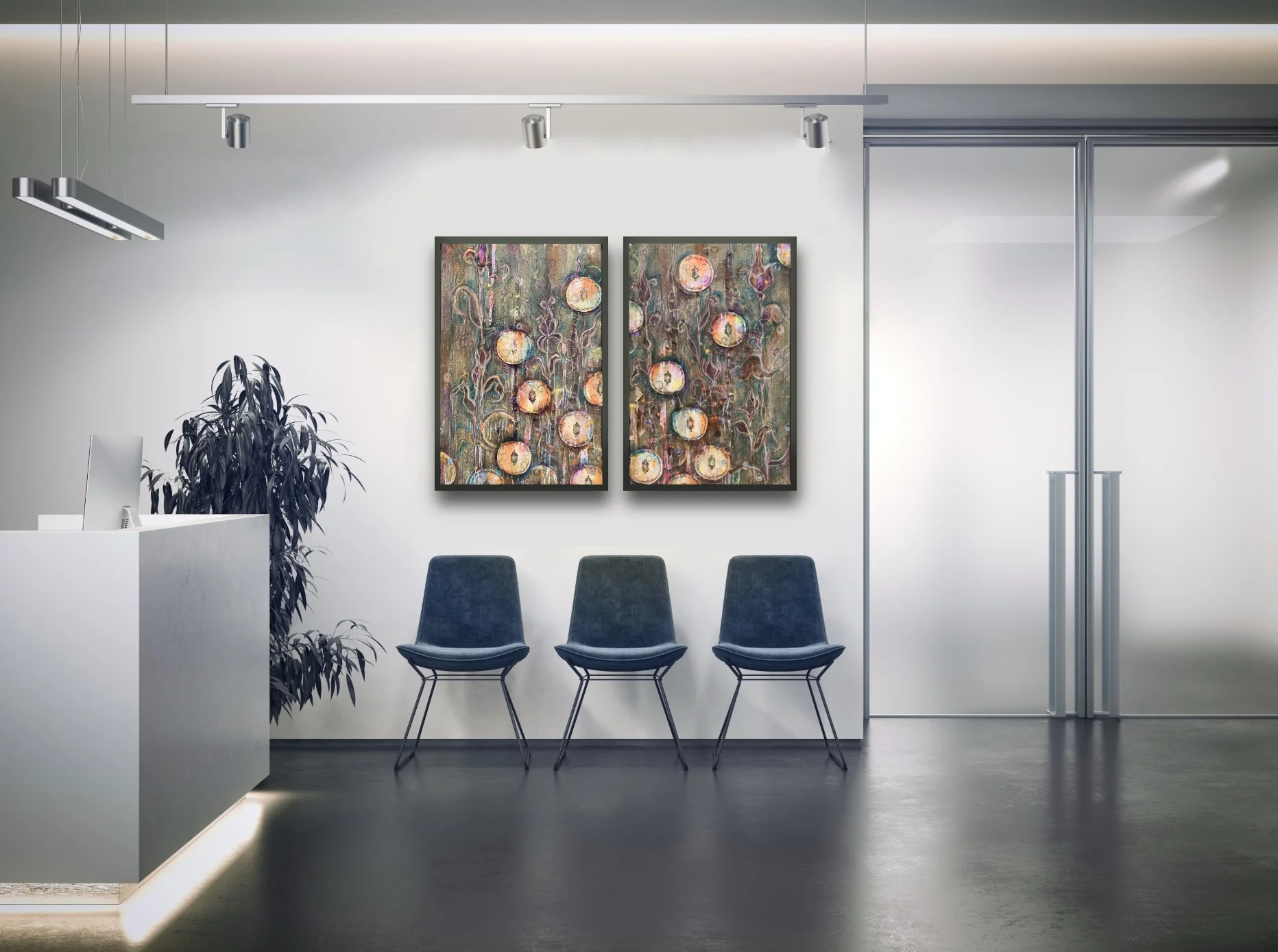 Secret Garden-Peacock in Commercial Space