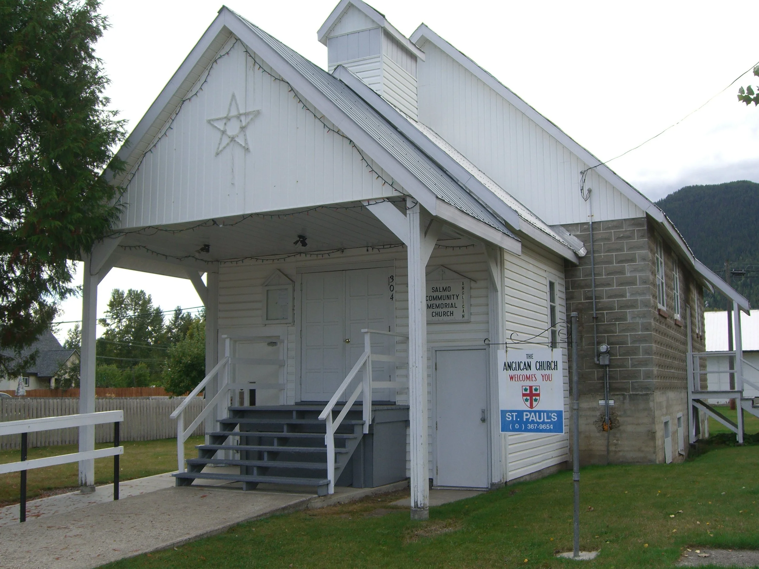 Part of Kootenay Summits Parish along with Fruitvale and Trail/Rossland