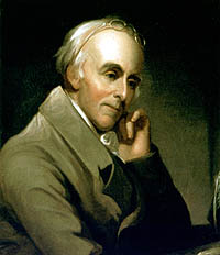Dr. Benjamin Rush, the famous physician, was named to chair a three-man drafting committee. "Benjamin Rush" painted by Charles Willson Peale, ca. 1818. Courtesy of Independence National Historical Park.