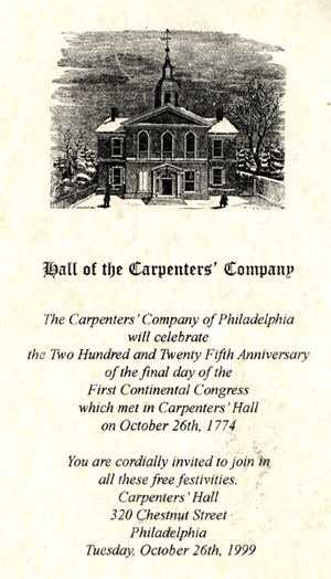 1999 Invitation