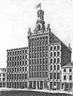 William L. Johnston's last work was the eight-story prototype skyscraper for Dr. David Jayne, who with his son produced patent medicines. Johnston died in 1849 while the building was under construction.