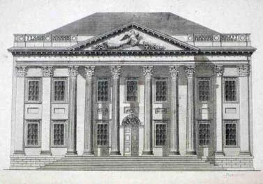 Owen Biddle's meticulous elevation of the Bank of the United States is one of 44 plates in his landmark book, "The Young Carpenter's Assistant." In 1804, two years before his death at age 32, Biddle proposed a novel idea to the Company — a school to teach architecture. A committee studied the plan, distributed copies to the membership, which at a special meeting voted it down.