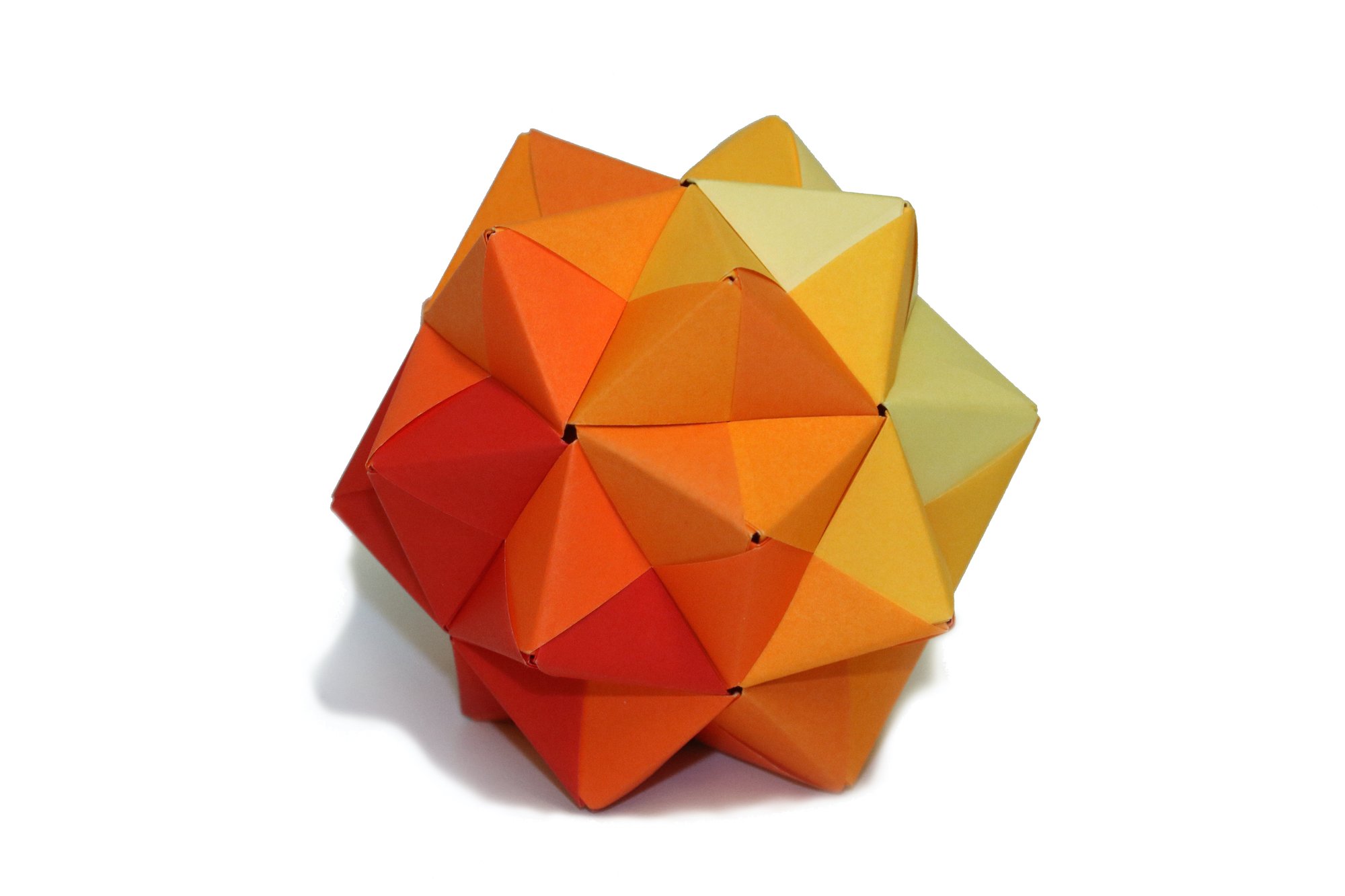 Sonobe small triambic icosahedron