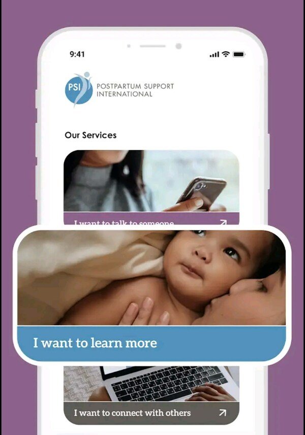 Postpartum Support International has a new app and you should know about it! Users gain access to a supportive community of peers and professionals, where they can get easy access to PSI's helpline and crisis assistance; connect with support groups t