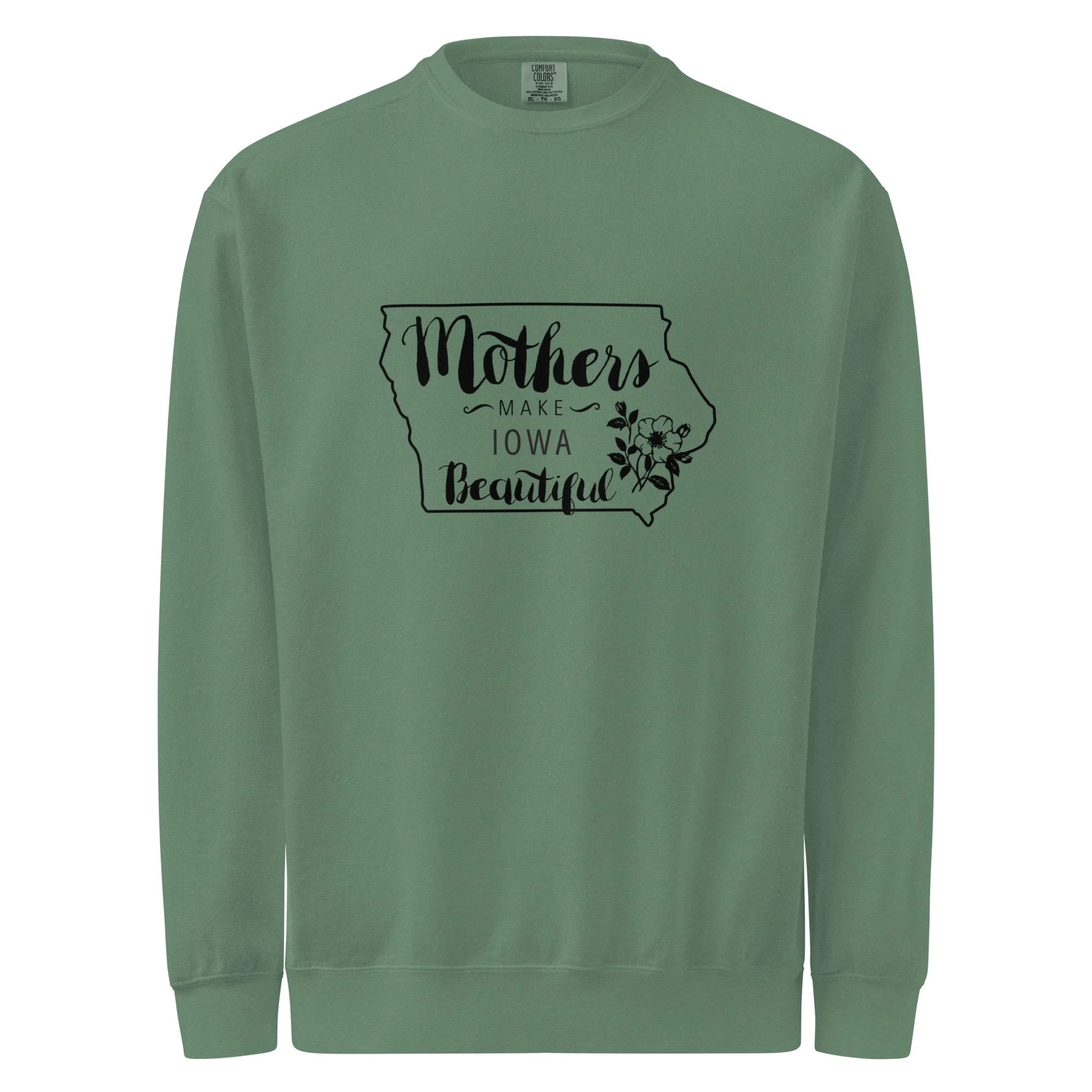 unisex-garment-dyed-sweatshirt-light-green-front-697134e7296c1.jpg