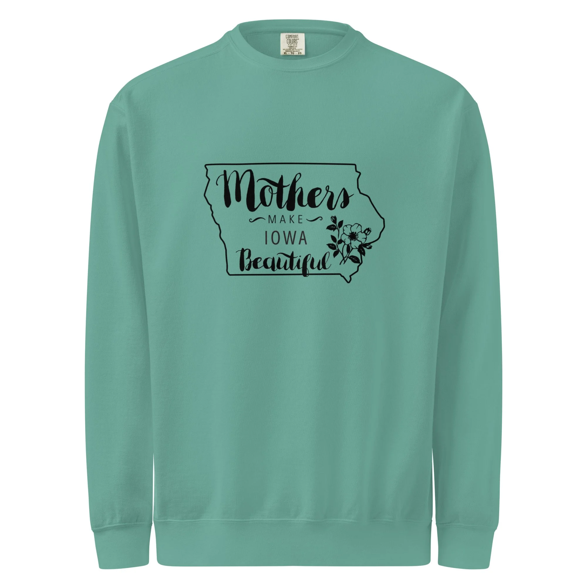 unisex-garment-dyed-sweatshirt-seafoam-front-697134e7297a1.jpg
