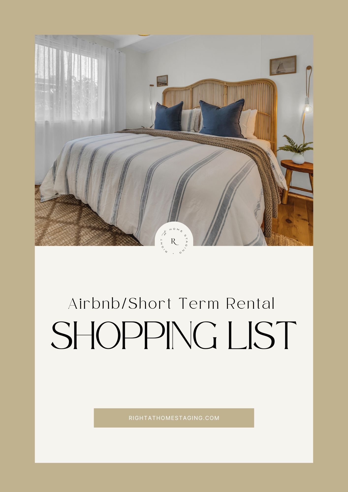 AirBnB/Short Term Rental Shopping List