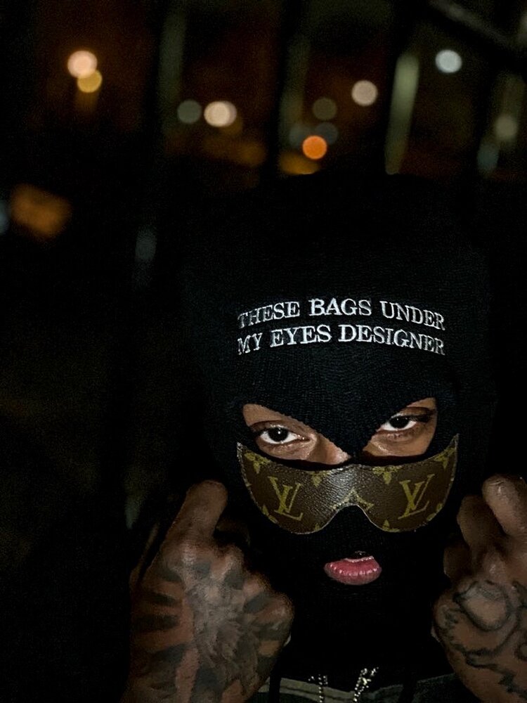 louis vuitton ski mask tattoo