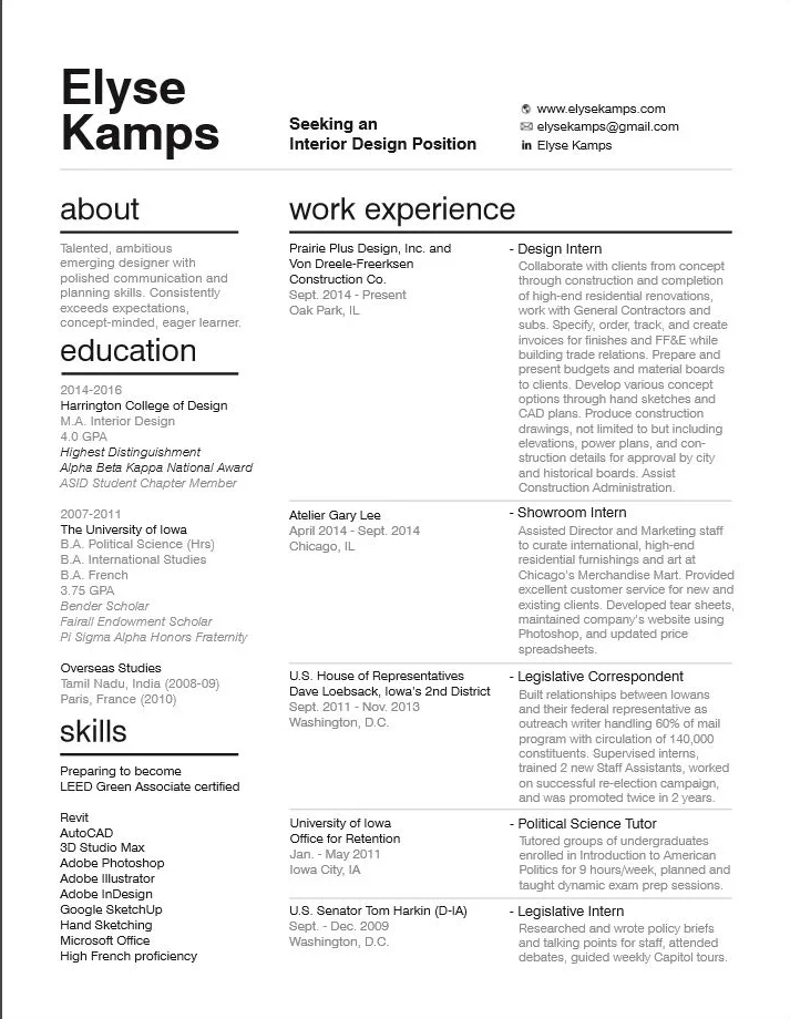 Resume June 2016