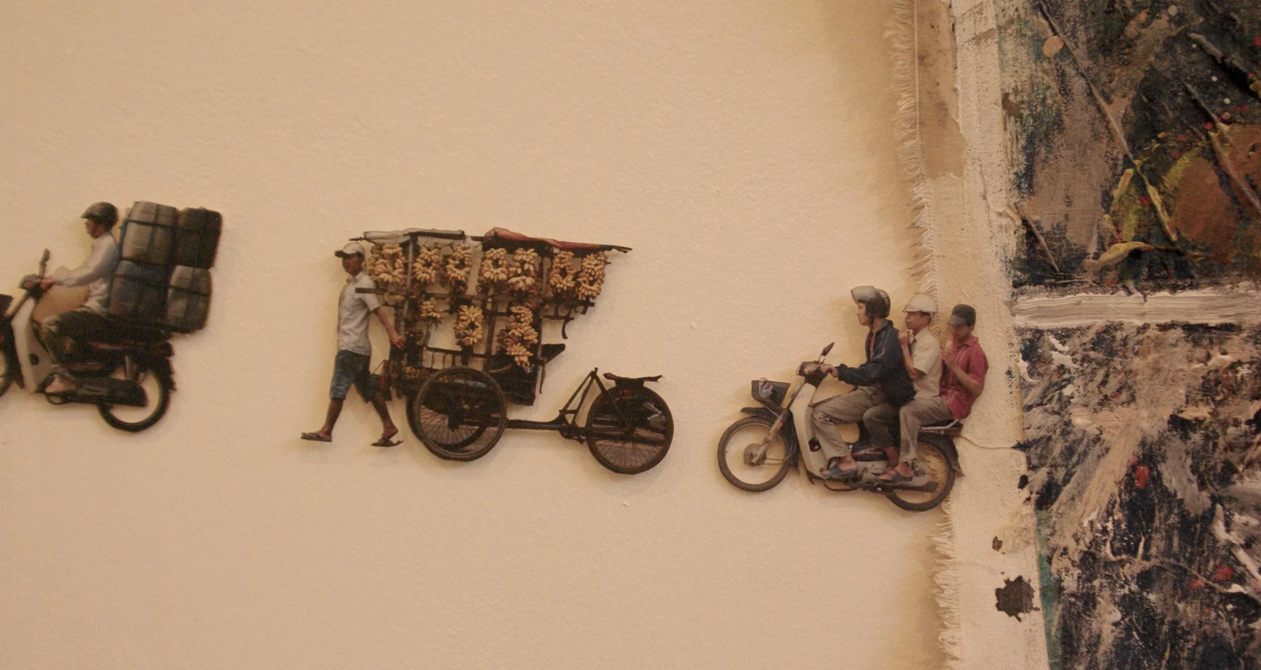 Yu Yu Vietnam Blue, National Museum in Hanoi, 2015