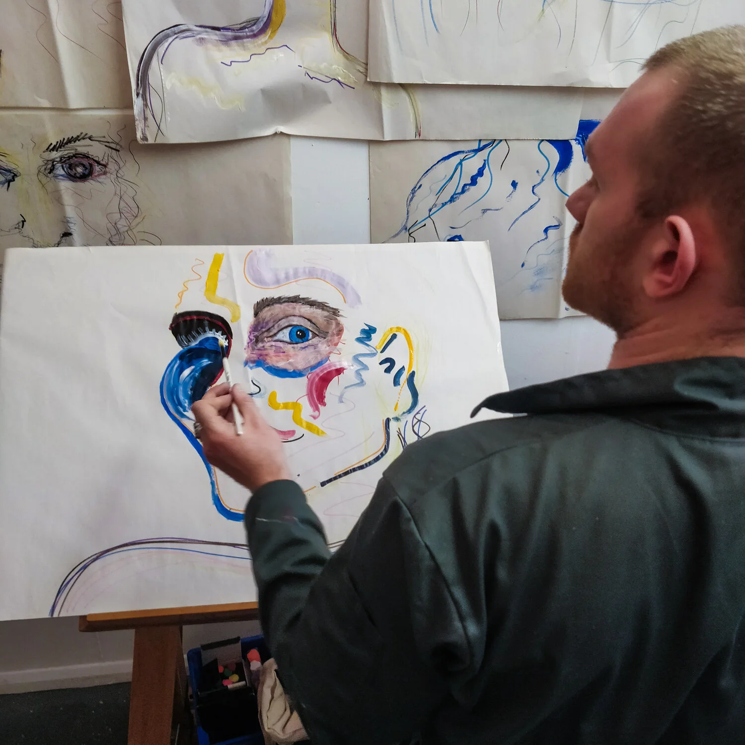 What goes on inside an Artist's Head?