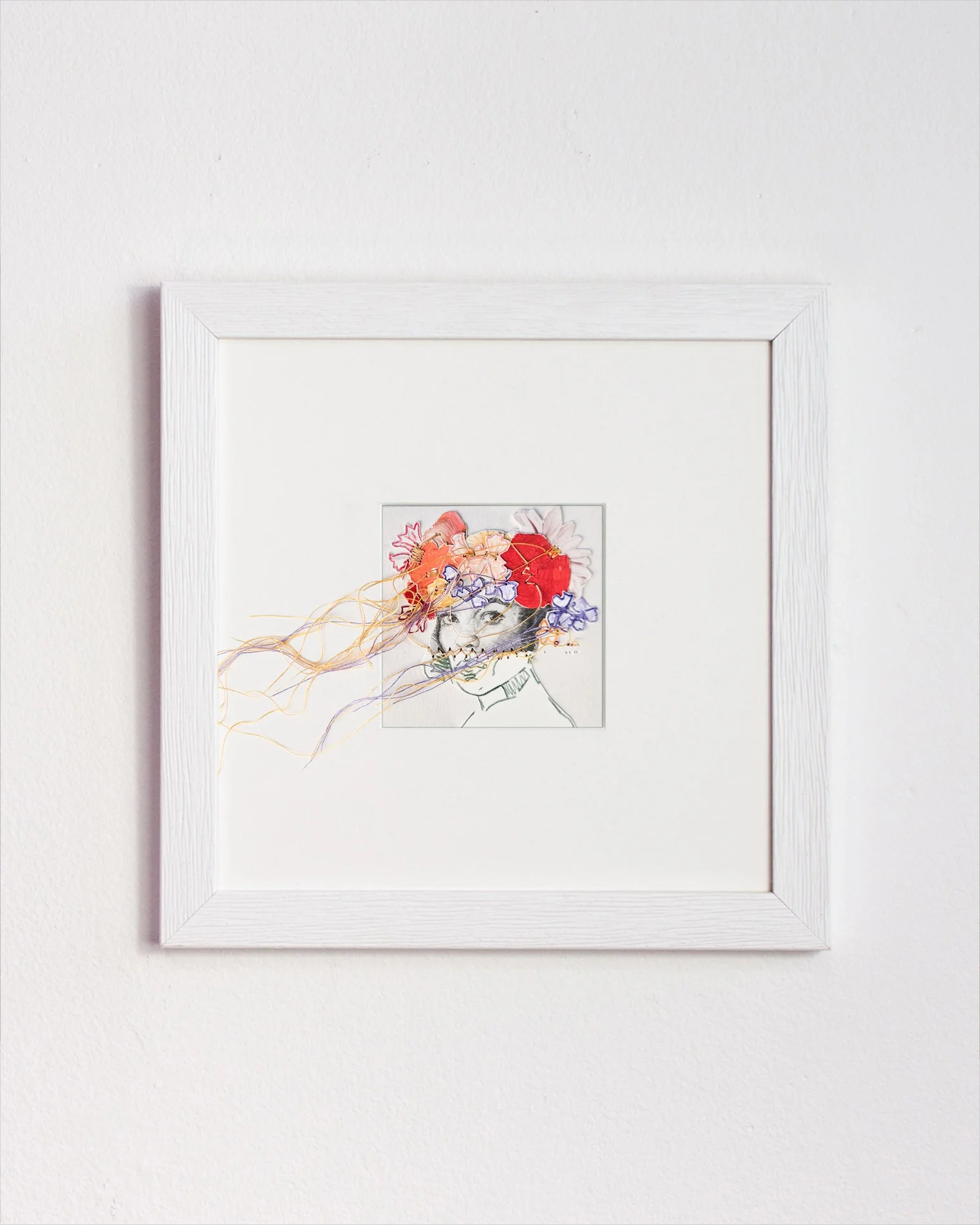 Gaze iii - Mini Colage Artwork Framed.jpg