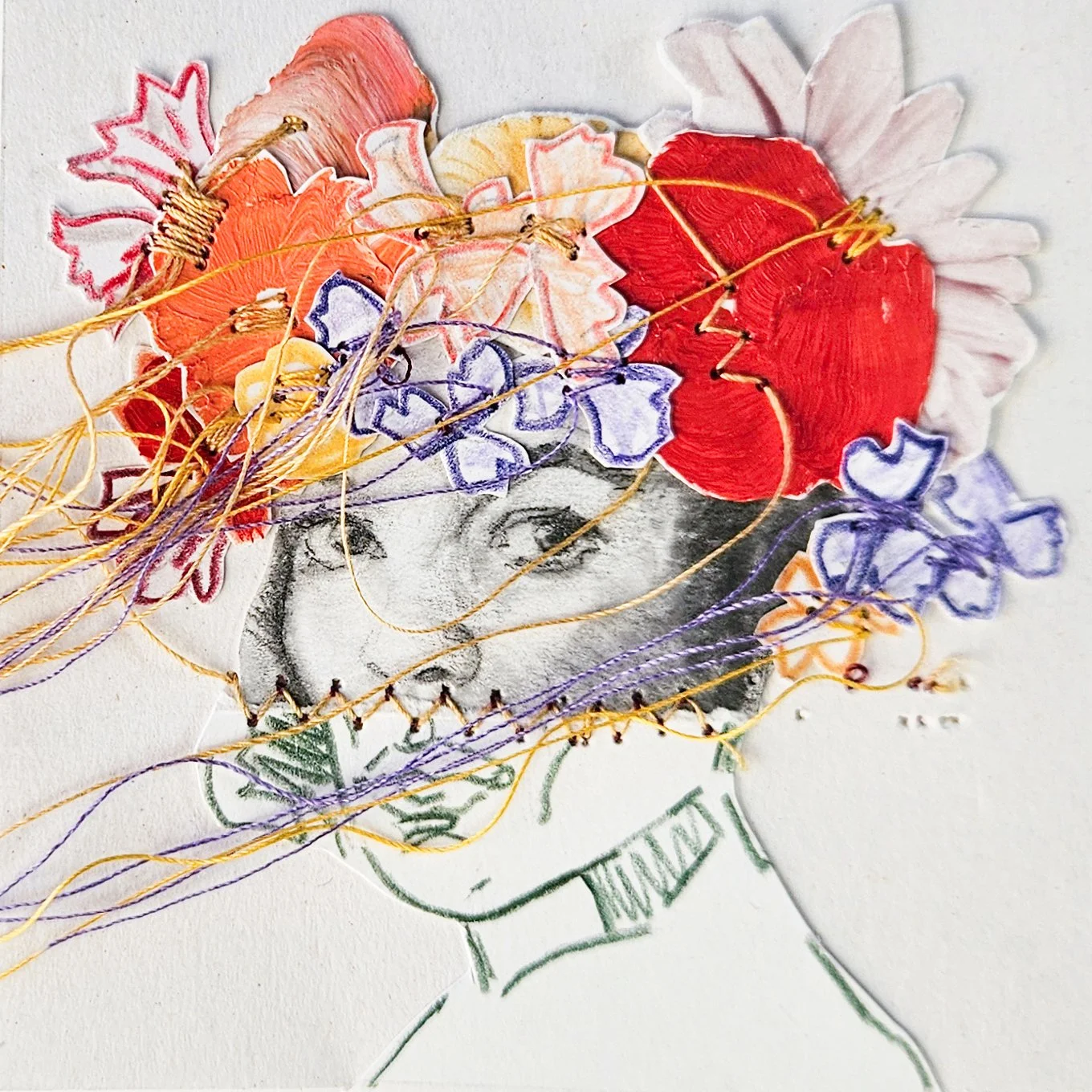 Gaze iii - Mini Colage Artwork Detail.jpg