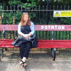 Jess in tantrum mode at the long long walks around my hometown of Poynton