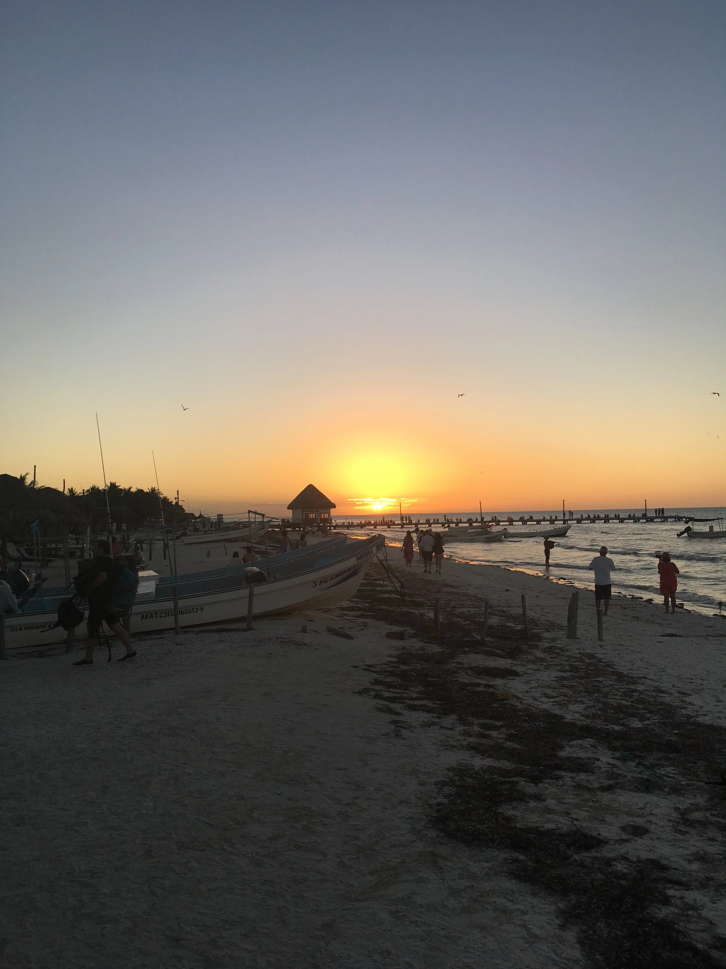 The last dreamy sunset before back to work!