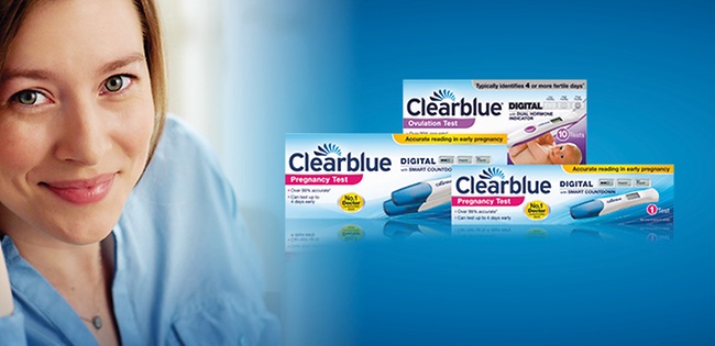 This woman seems to look happy about the idea of monitoring her ovulation... I'm glad for her. 