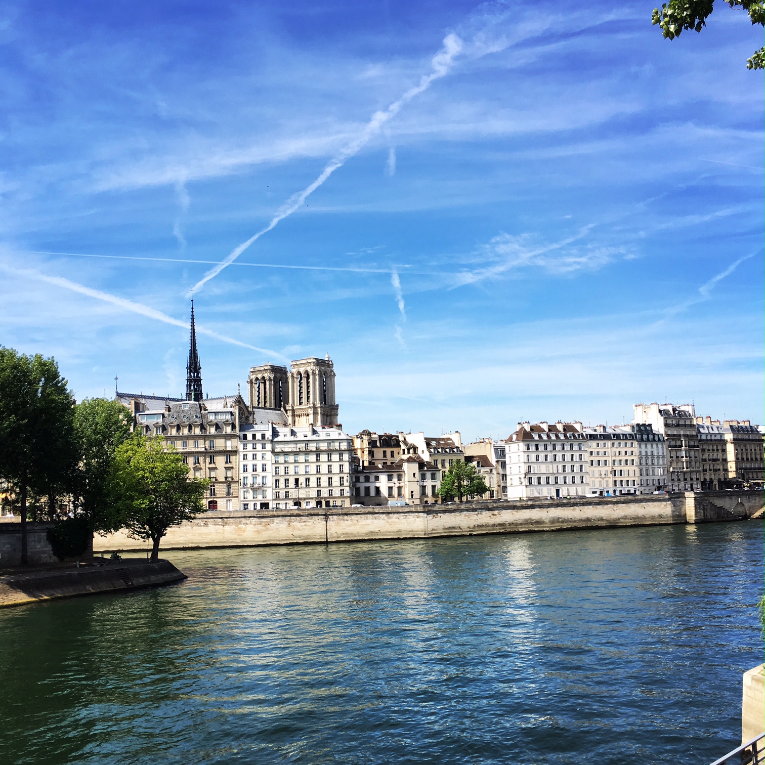Happier times in the French capital before YouTube made me want to stab a pillow