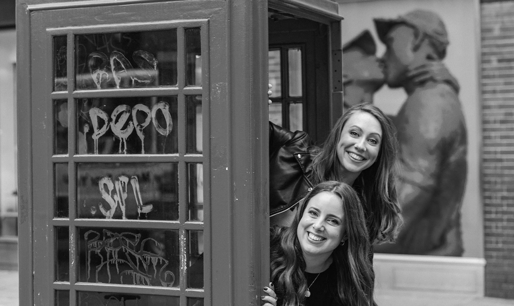 When we're not strategising and writing you'll often find us lurking around in phone boxes... 