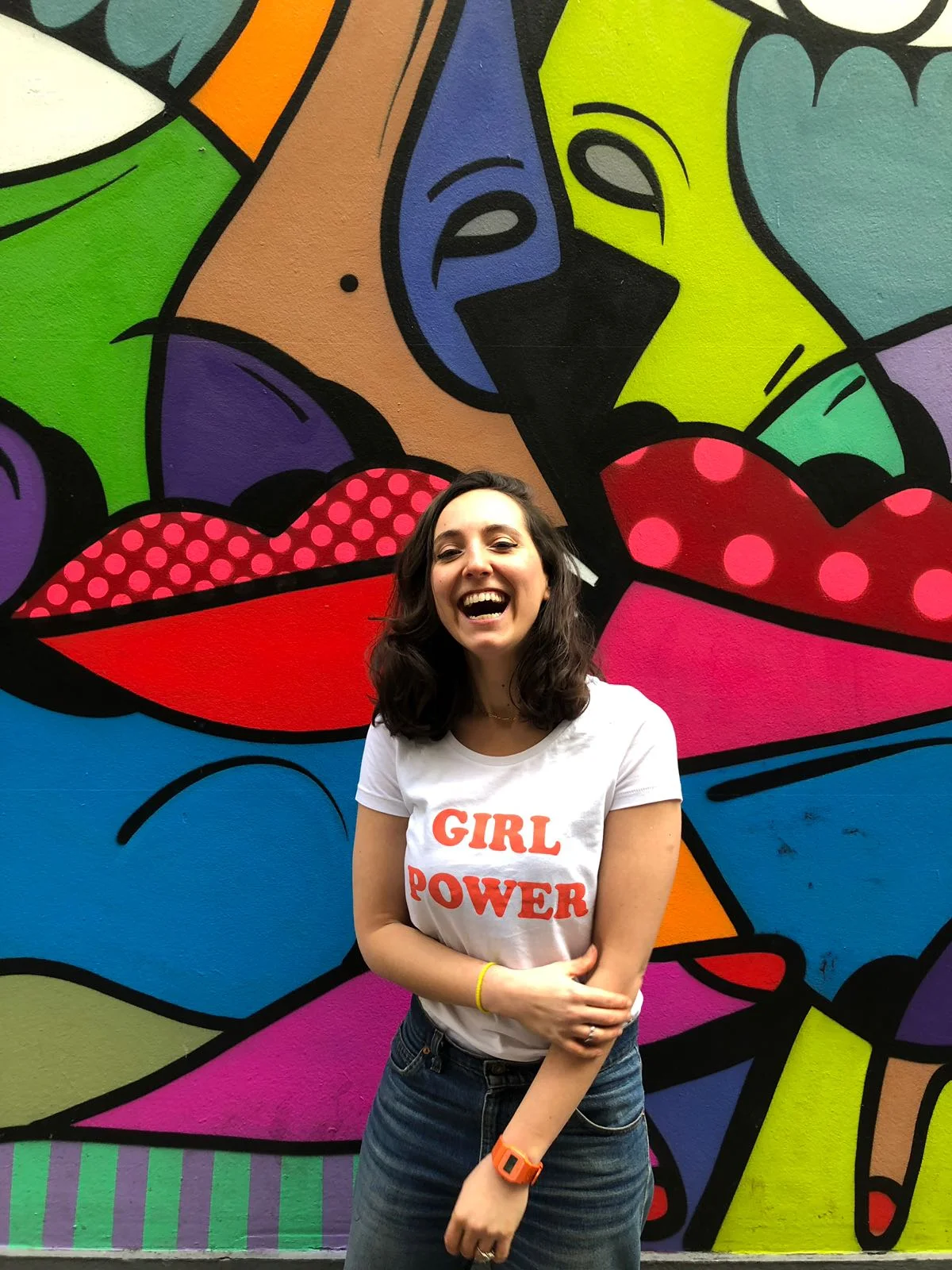 Claudia being a total Girl Boss for a International Womens Day shoot with Mac&Moore