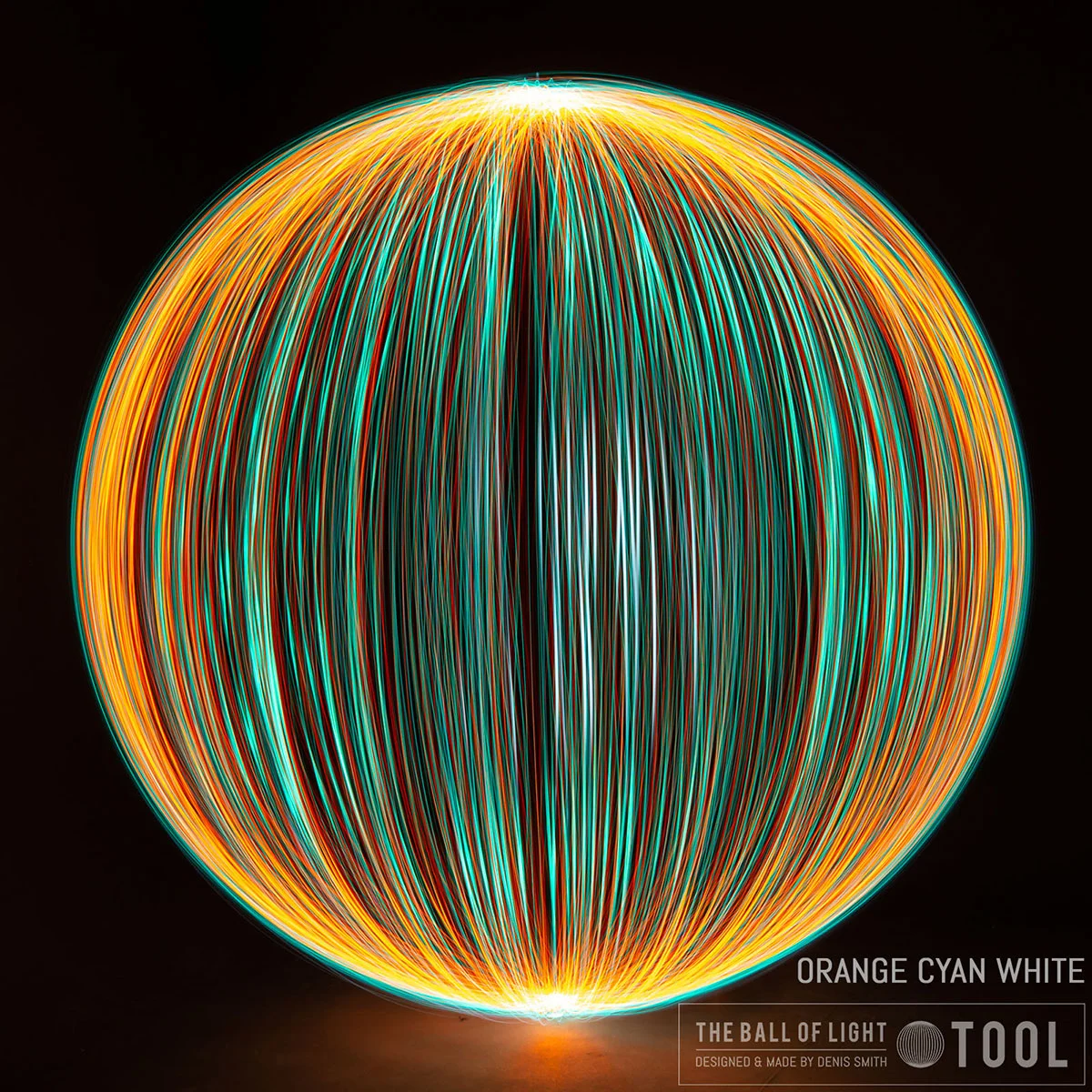 HEAD – ORANGE CYAN WHITE