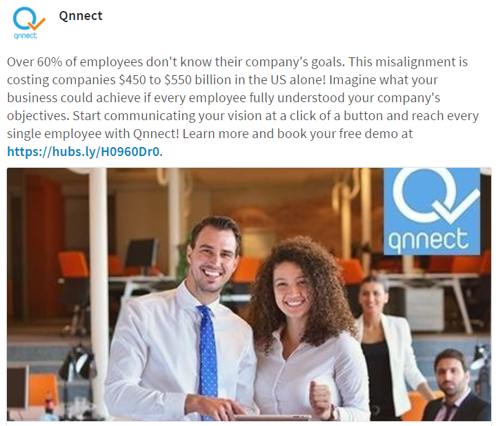 Social Media and Inbound for Qnnect by The EMMS