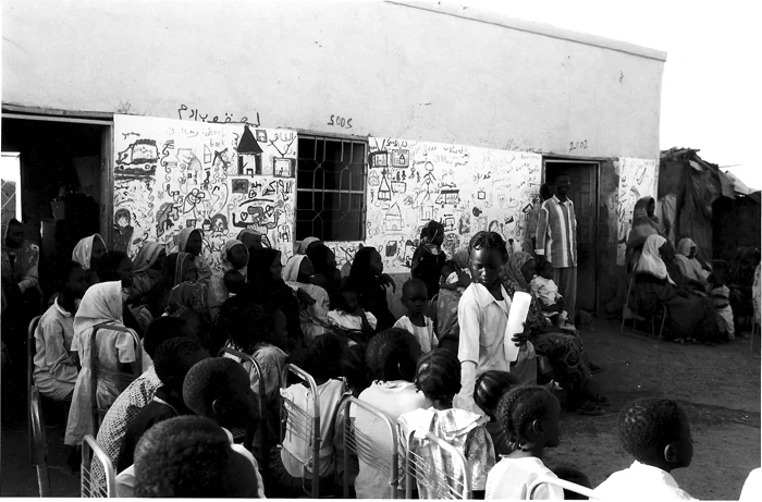 Colouring the School, Jireif, Omdurman, Sudan