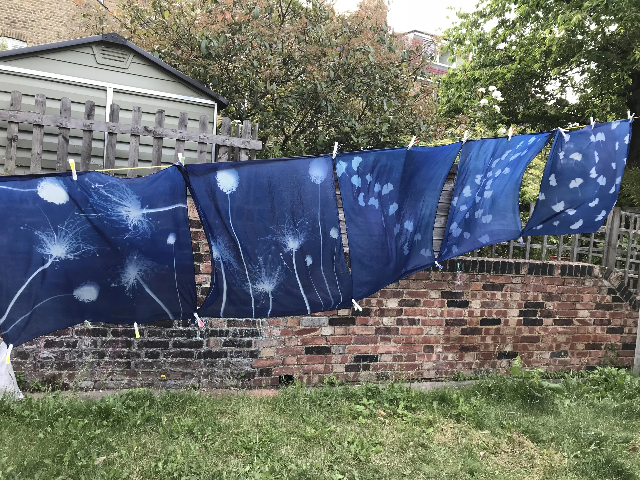 Silks in the Garden