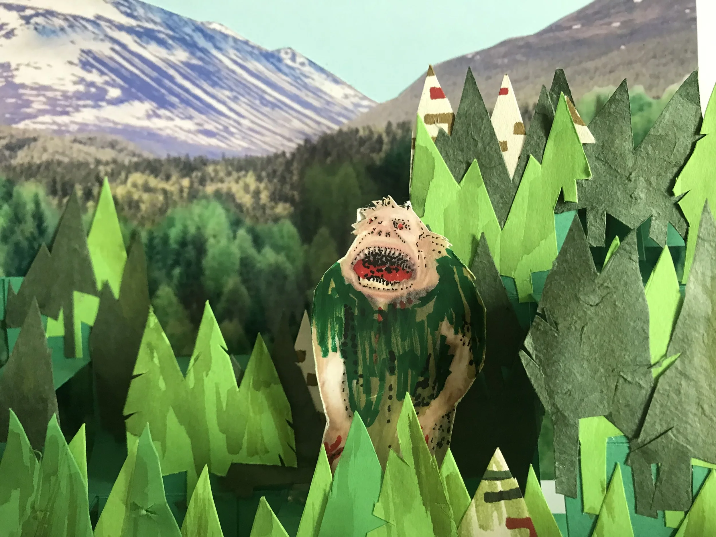   … and Trolls in the forest…  