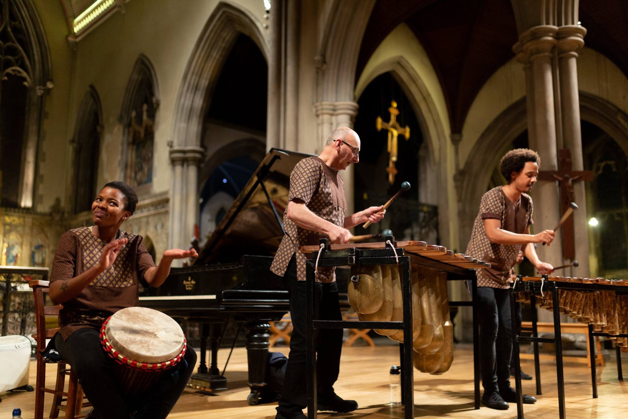 Otto And The Mutapa Calling - African Marimba Band - Music For Liberia, St Gabriel’s Church, London, United Kingdom