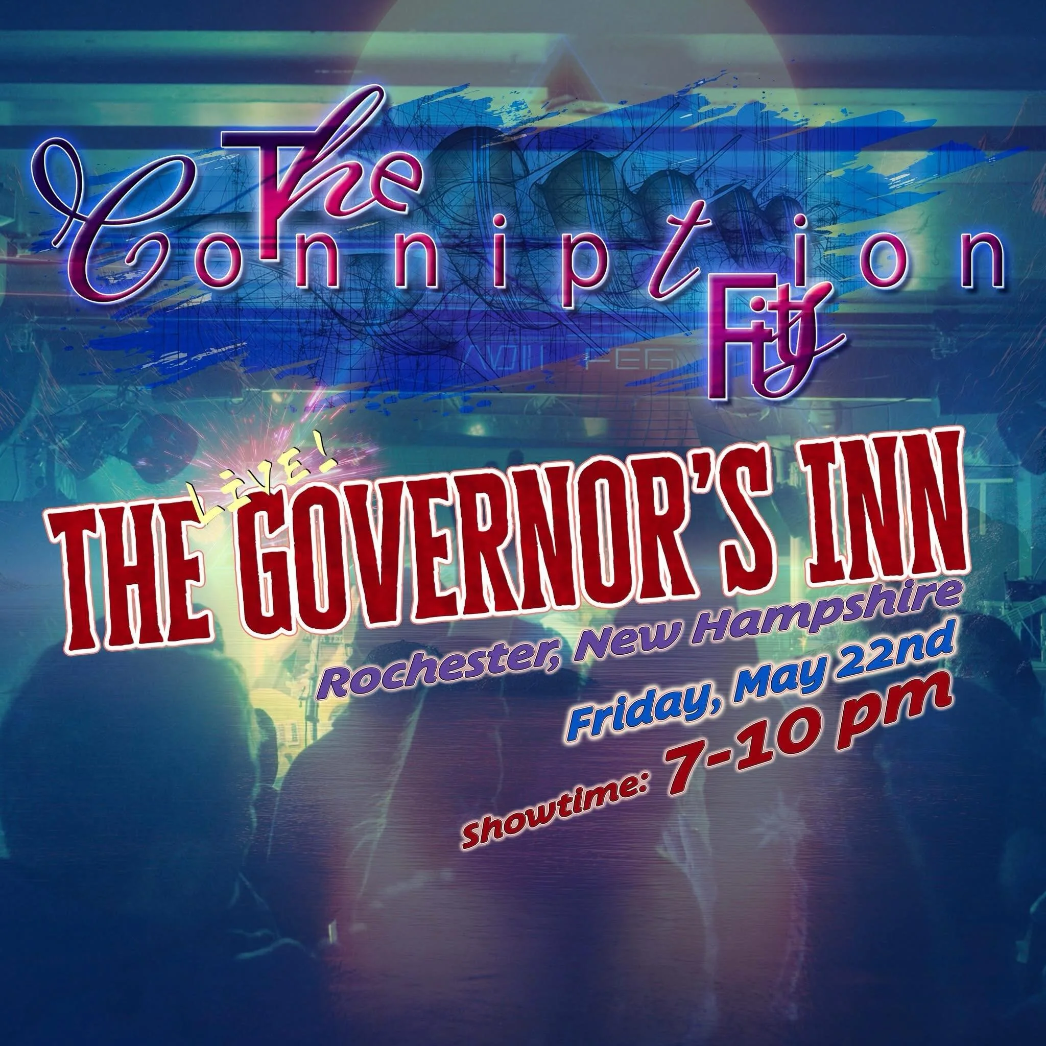 Tonight! Catch us at the world famous @the.governors.inn #rochesternh 7-10pm! #partyon