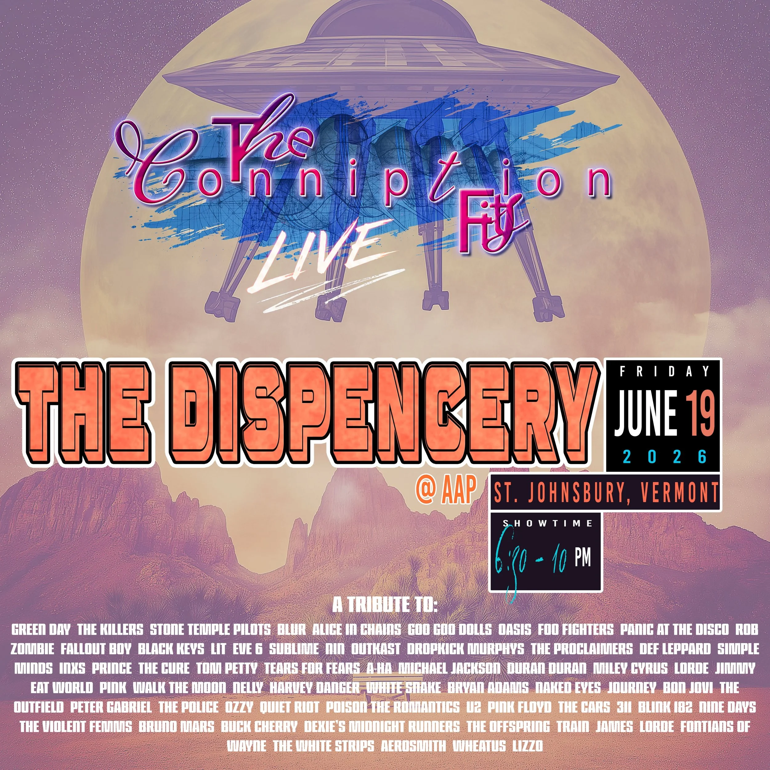 This Friday! @thedispenceryaap #stjohnsburyvt