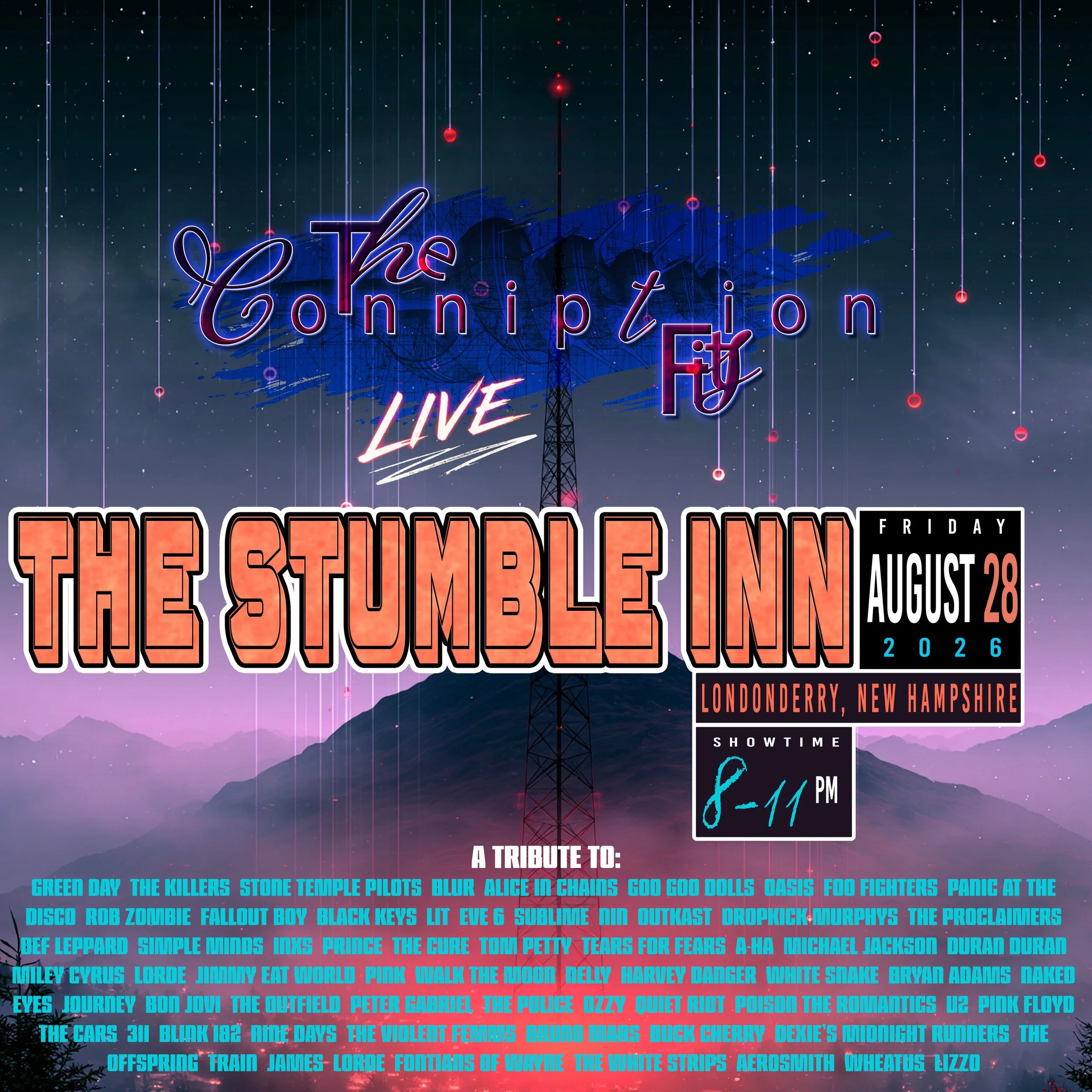 Tonight! @nhstumbleinn #londonderry #conniptionfits 8-11pm!