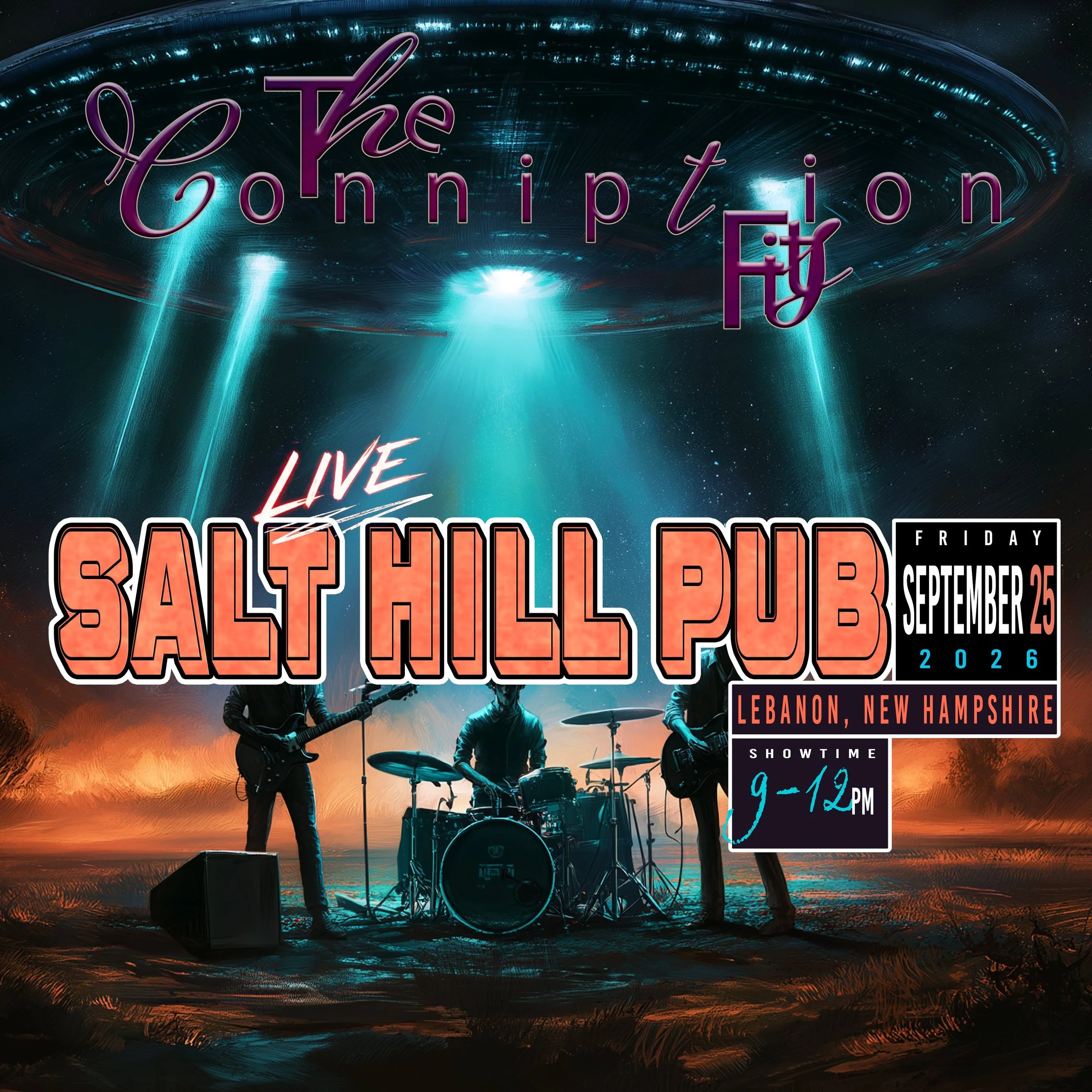 FREE SHOW TONIGHT! @salthillpubnh in #lebanonnh #partyrock #conniptionfits 9pm