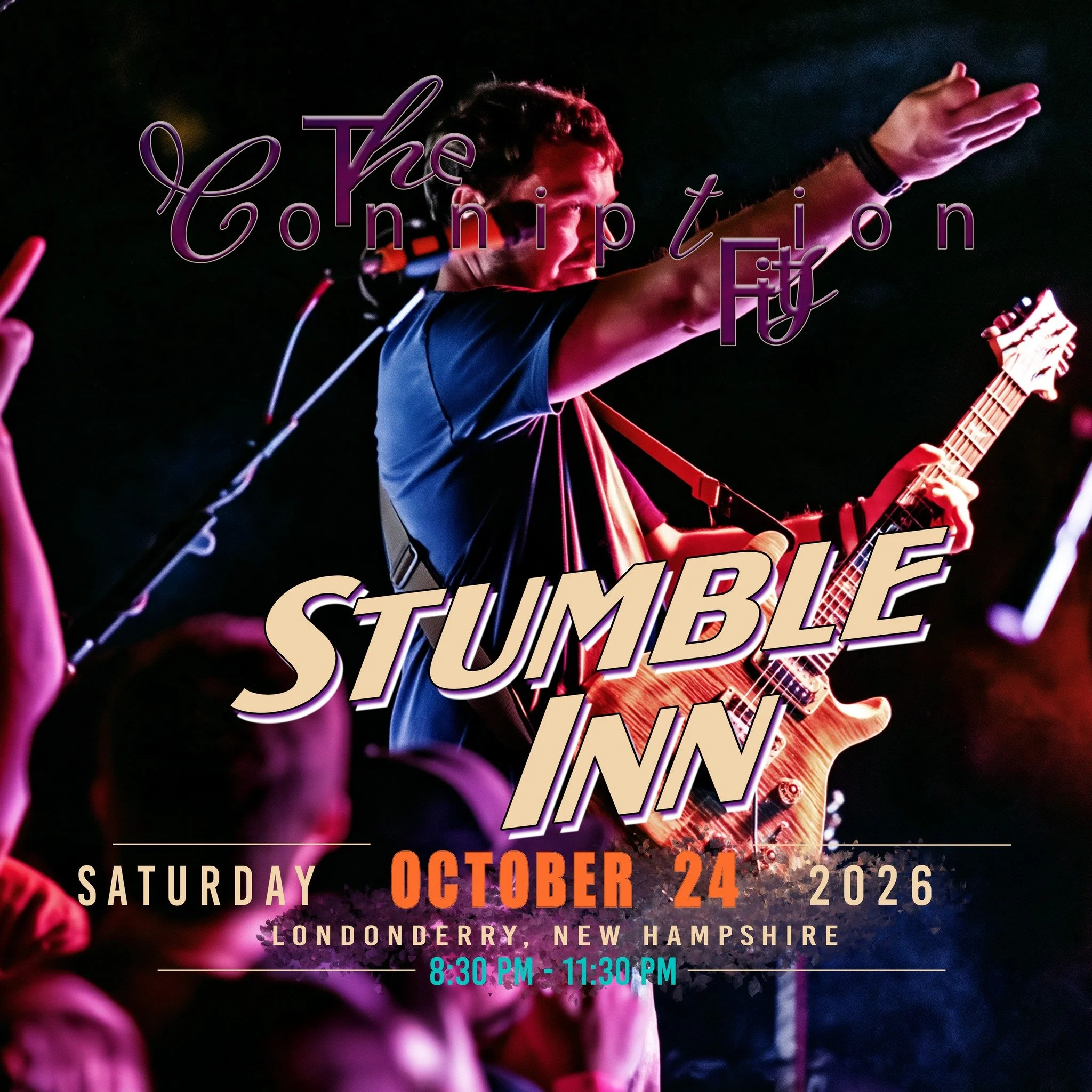 Catch us LIVE at The Stumble Inn, Londonderry, NH this Saturday night!  8:30pm showtime.
