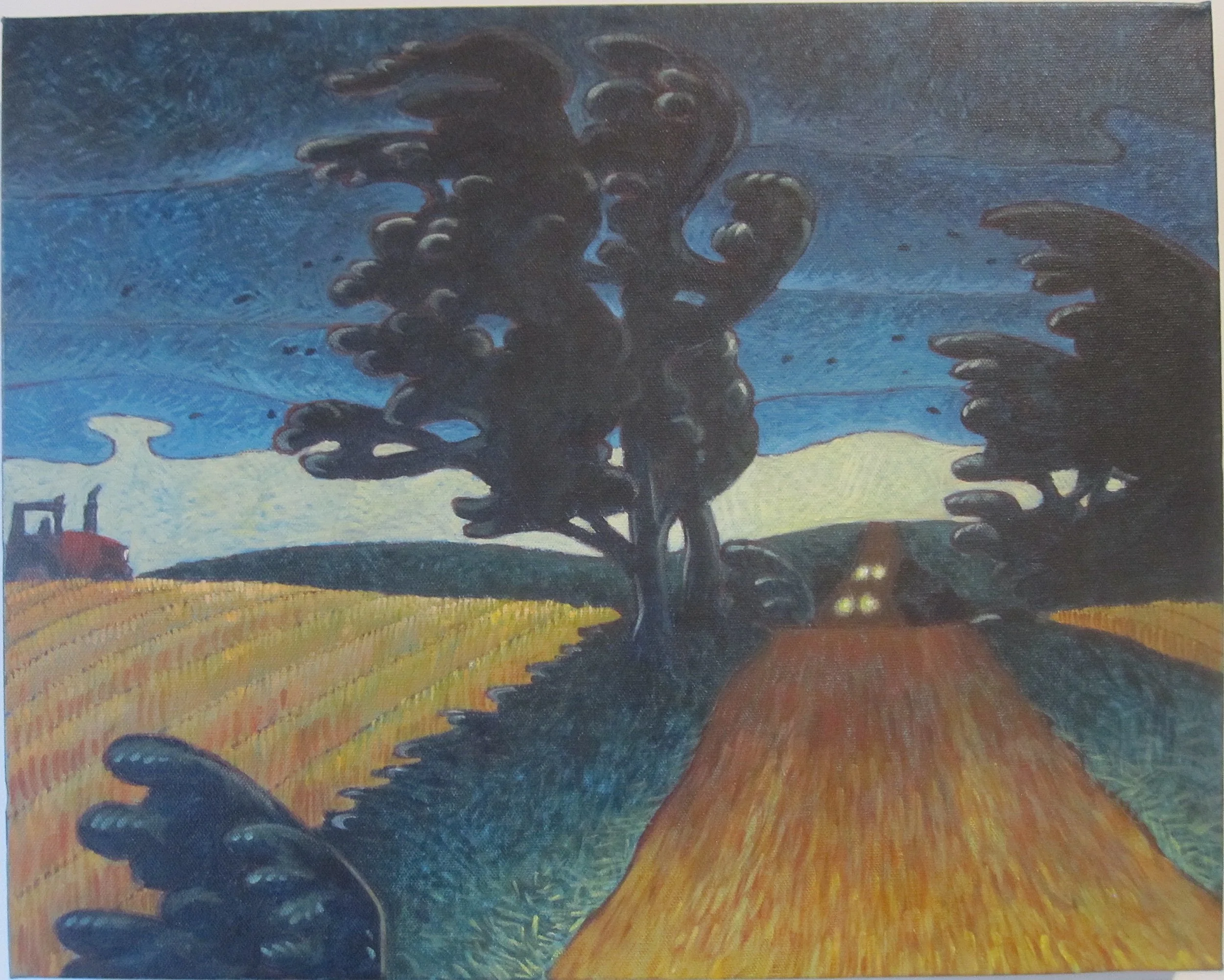 RACING THE STORM - Trussler Rd. - 16 X20"