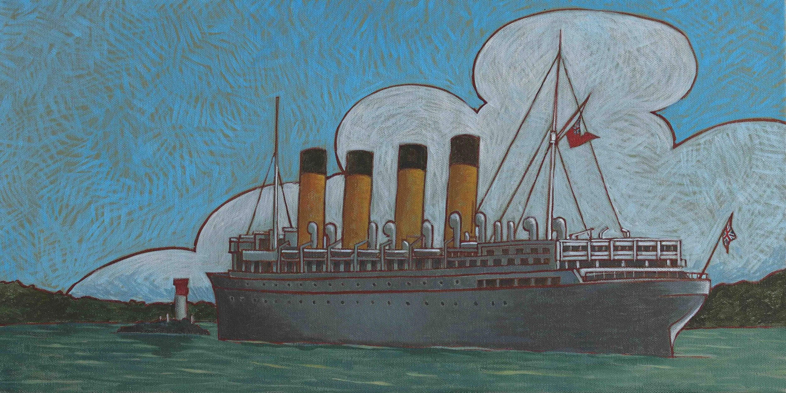 OVER THE OCEAN - sold