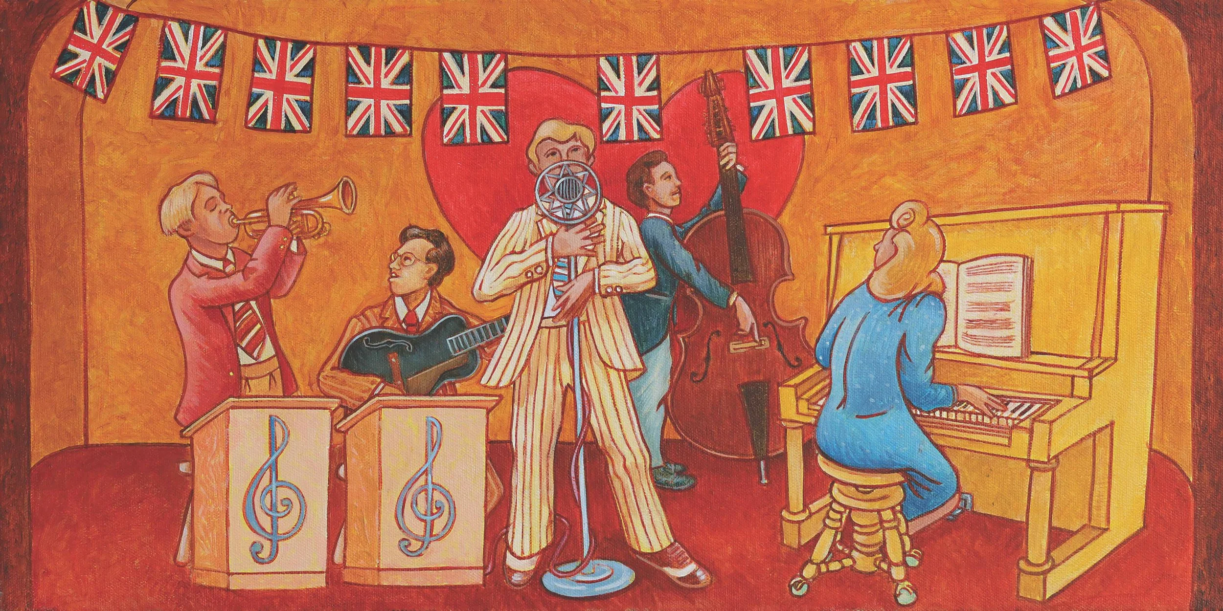 THE BAND AT THE DANCE - sold