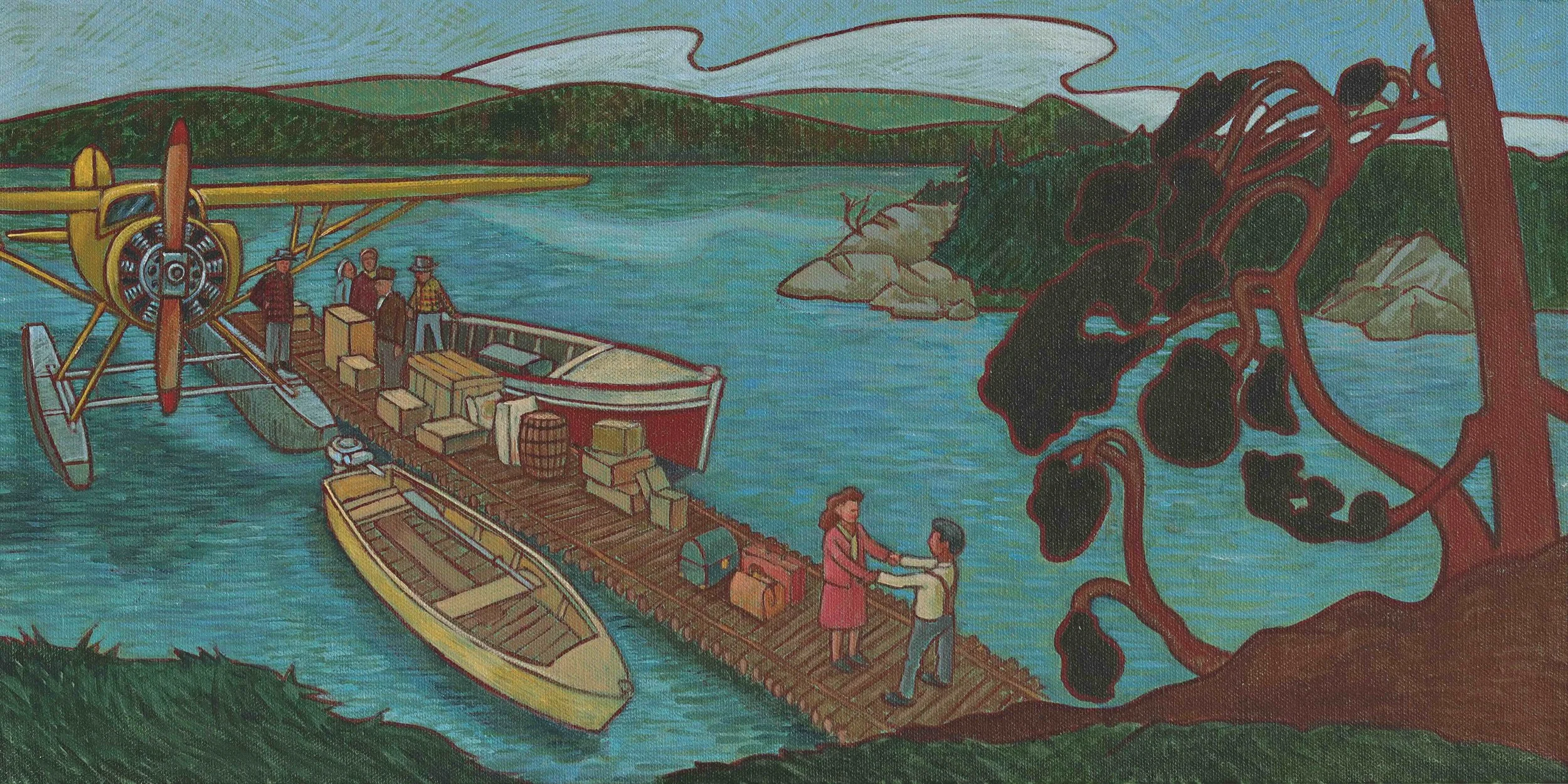 WHERE MY SWEETHEART WAITS FOR ME - sold