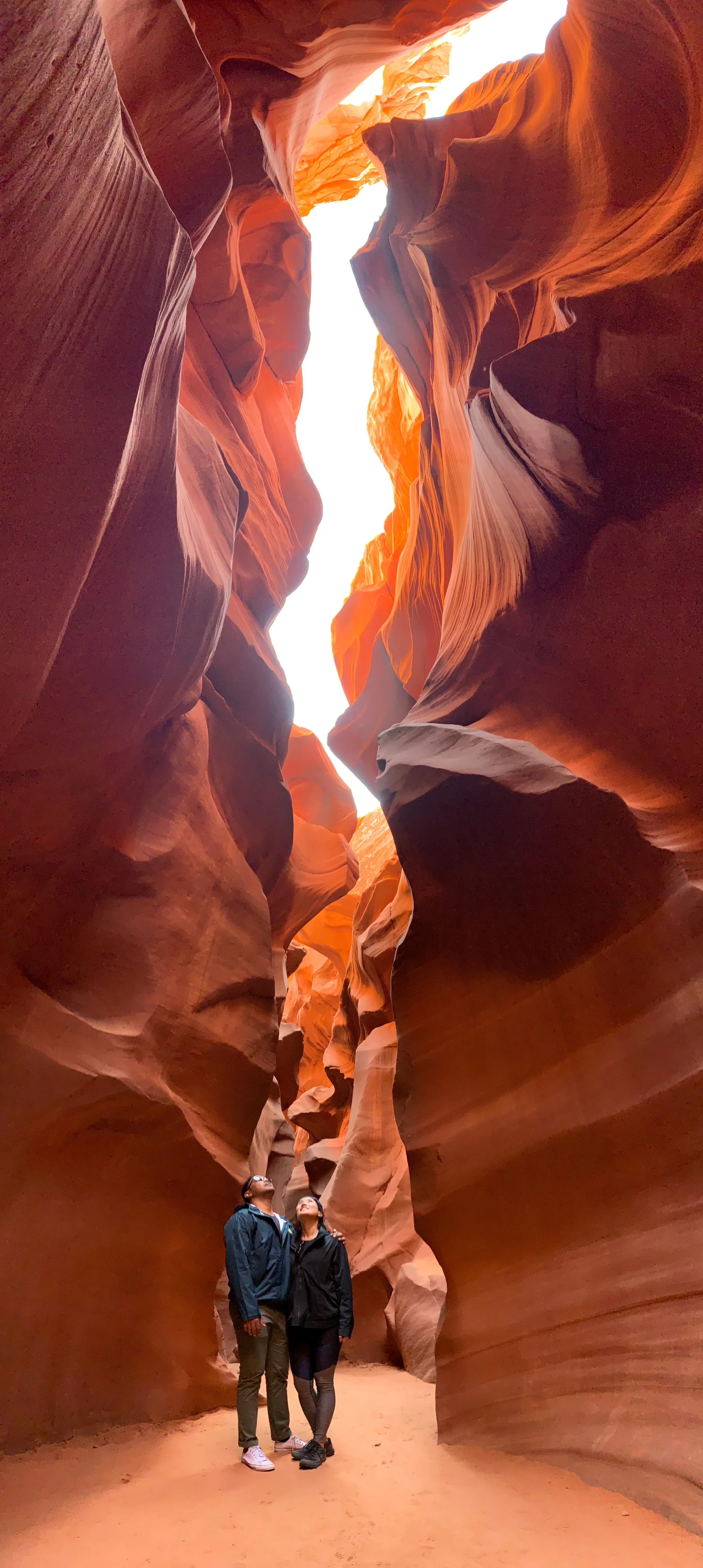 Admiring Antelope Canyon