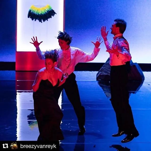 Not every day yer mate debut's an opera. with another mate singing in it 😍catch @breezyvanreyk world premiere of Her work The Invisble Bird and more brand new opera's from amazing women composers ...can't wait to see @jessicaodonoghue singing it!! tonight and tomorrow night from the comfort of your own home!! 🙌🏻⚡️💥 see deets below... #Repost @breezyvanreyk with @get_repost
・・・
The Invisible Bird (a short opera that took hostage of my heart and brains for two years before covid stole it) will premiere directly to your isolated screens this weekend as part of Sydney Chamber Opera&rsquo;s Breaking Glass quadruple bill. You can sign up for an exclusive @sydchamberopera streaming on Friday at 7:30 or via @carriageworks on fb on Sat nite (or at your leisure anytime later). 4 short operas from the comfort of your couch. No frocking up required.
Big love to the SCO cast and crew for making this happen at the 11th hour before the world closed.
Pictured here are the emo dance moves and yelli