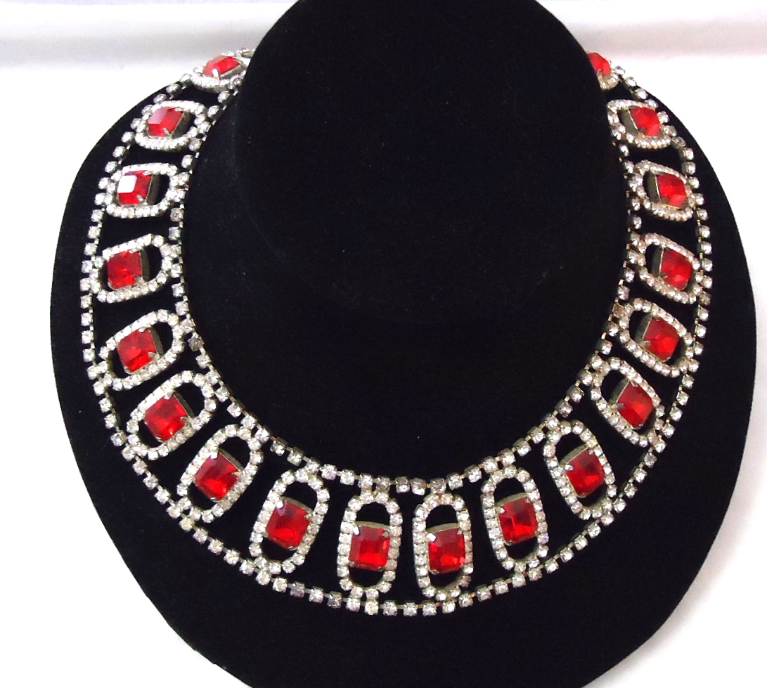 Vintage Strass Collier 