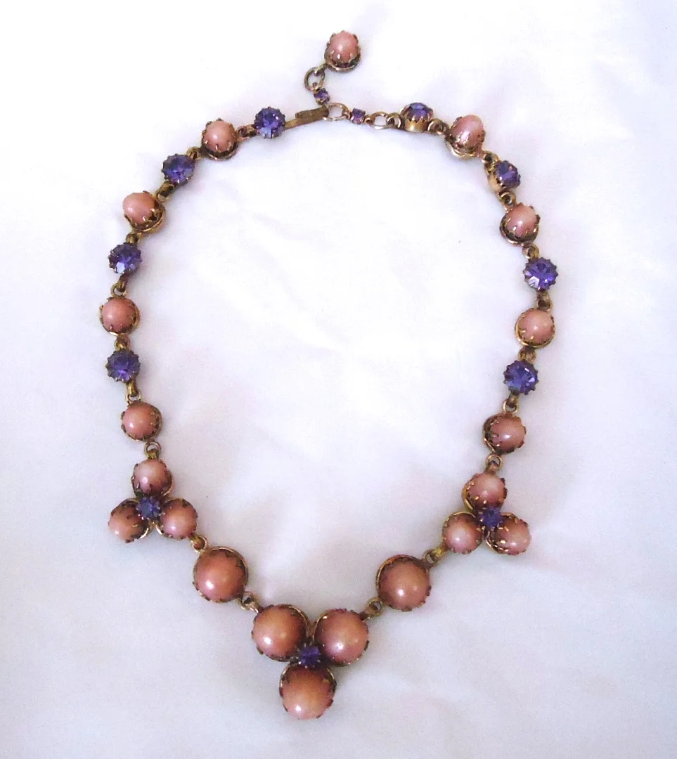 "Mr. Robinson" Vintage Wachsperlenkette