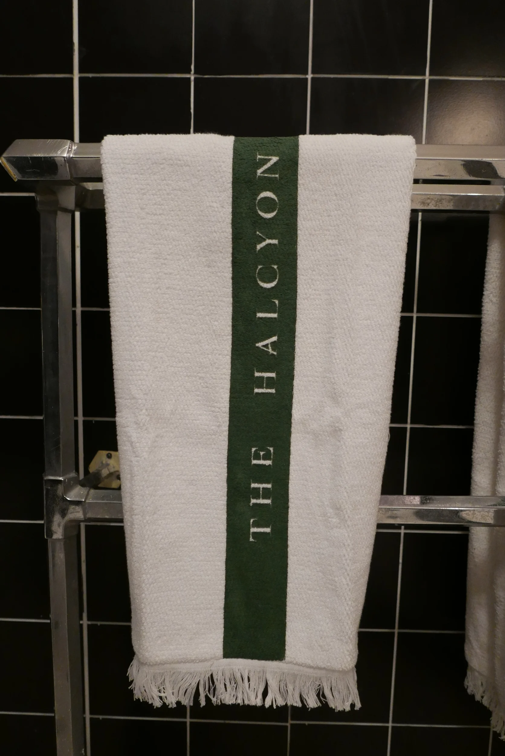 Halcyon Hotel bath towel
