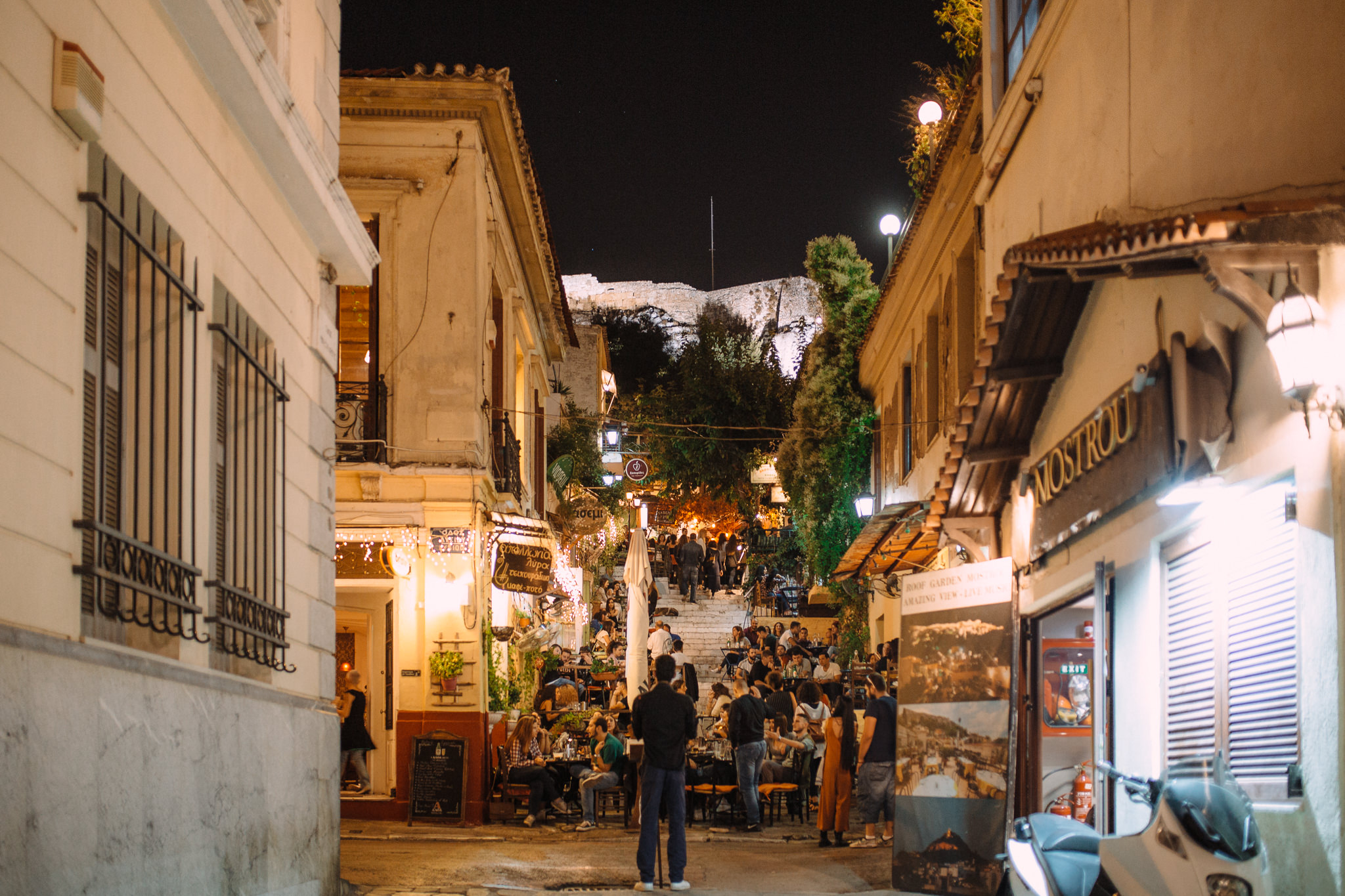   The Steps of Plaka, so much life!  