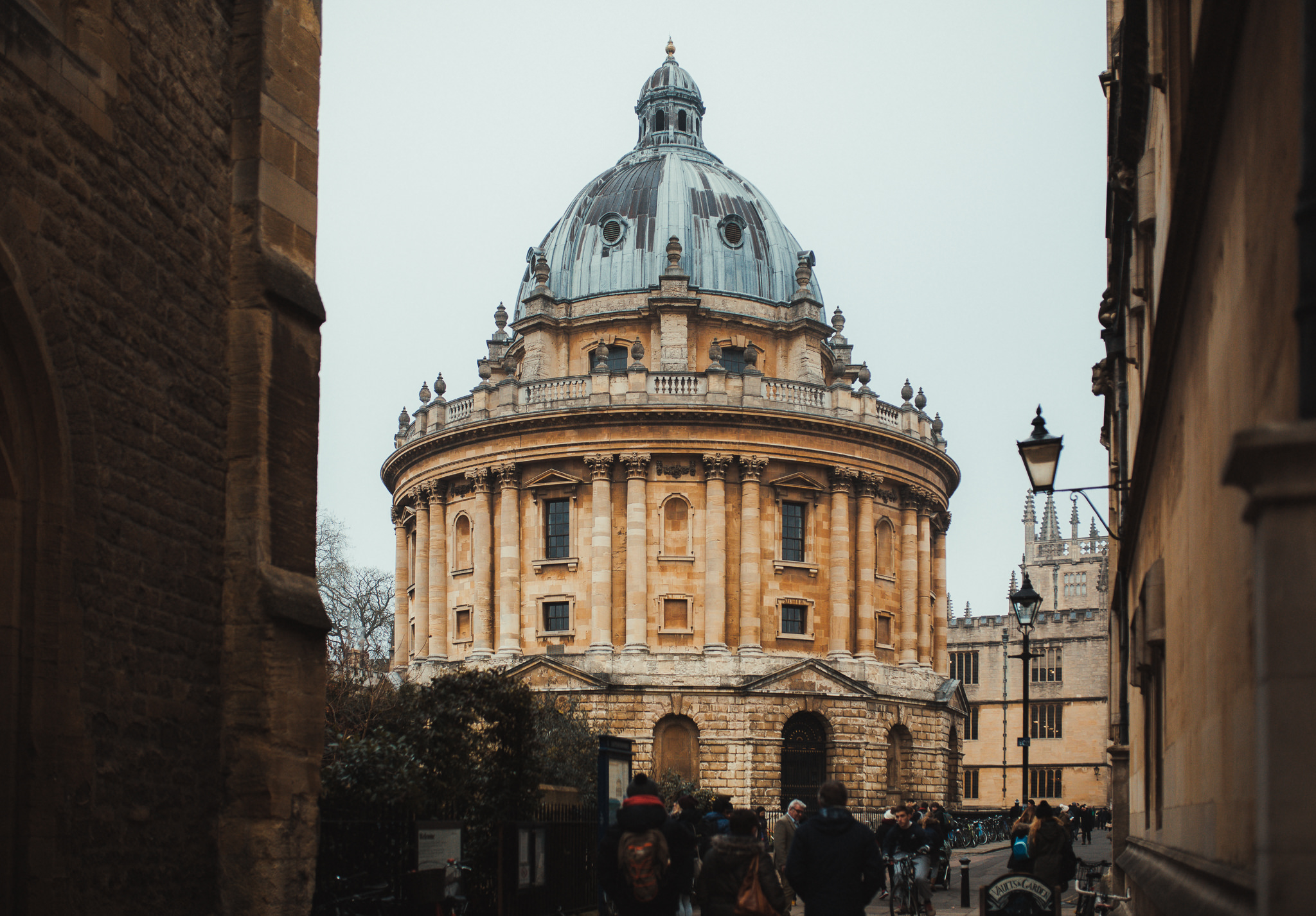   Radcliffe Camera, the science library  
