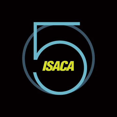 50 Year Anniversary Logo for ISACA