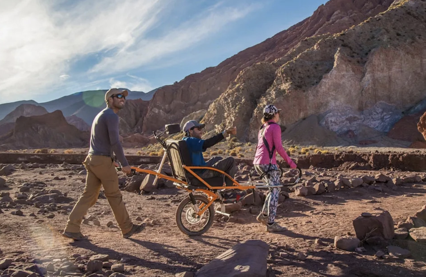 Hiking wheelchairs in Mesa, Arizona
