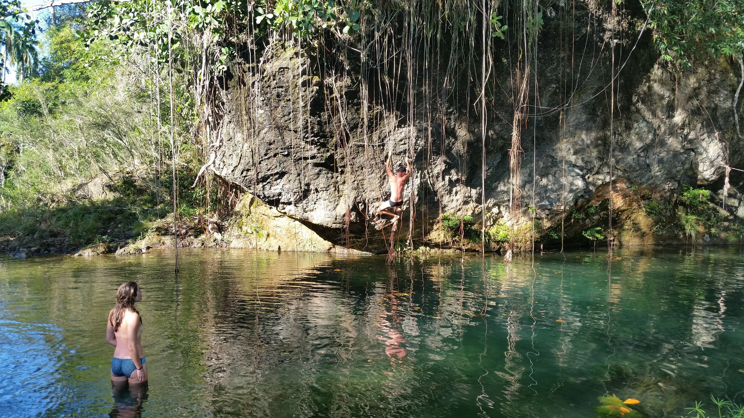 The Avatar-like location we camped for one night